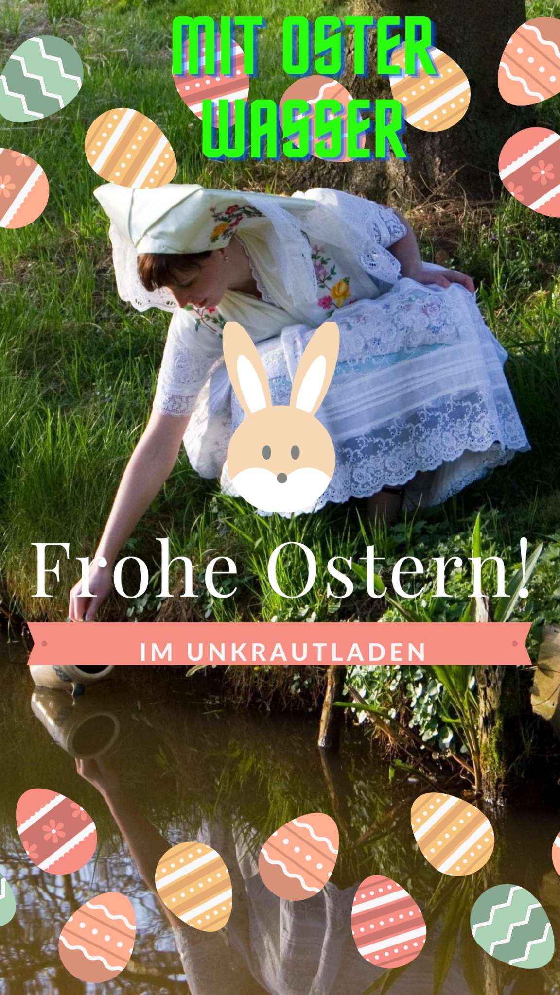 Osterwasser holen im Spreewald